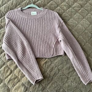 Cropped sweater